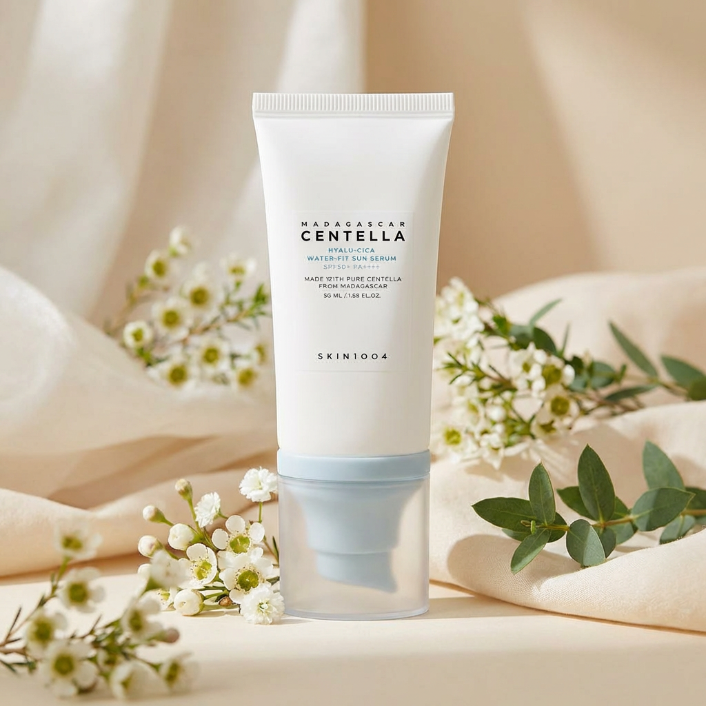 Слънцезащитен серум с центела SPF50+ 100ml